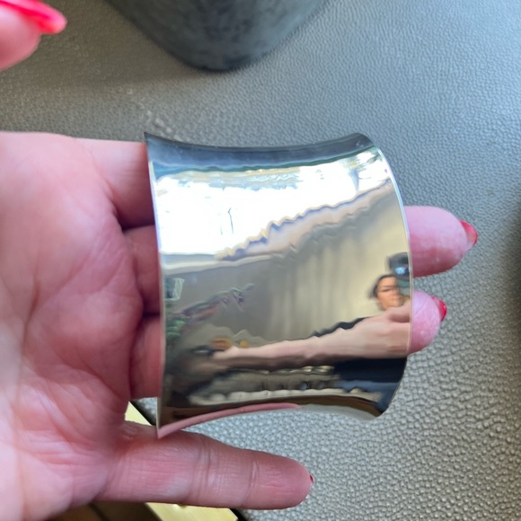 Beautiful sterling silver cuff link. - Picture 3 of 5